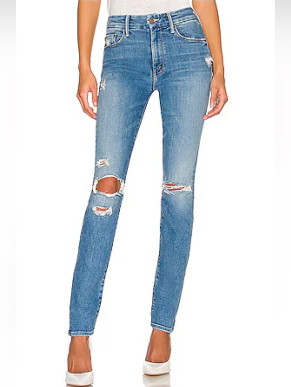 MOTHER The Looker Skimp Jeans Size 24 Play Like A Pirate